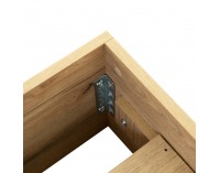 Manželská posteľ s roštom a nadstavcom Milaga 160x200 cm - biela vysoký lesk