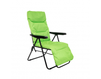 Záhradné lehátko Milazo - limetková