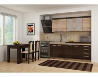 Dolná kuchynská skrinka Milo S80NP - sonoma tmavá / sonoma svetlá