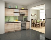 Dolná rohová kuchynská skrinka Milo S30OZ P - sonoma svetlá