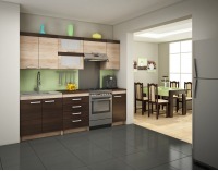 Dolná kuchynská skrinka Milo S80NP - sonoma tmavá / sonoma svetlá