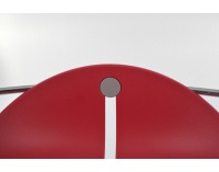 Barová stolička Mineta Hoker 88 - červená / chróm