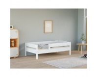 Detská posteľ so zábranou Mix 70x140 cm - biela