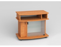 TV stolík na kolieskach Ambasador - jelša