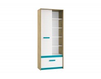 Regál Best 3 - breza / levanduľová