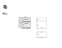 Nočný stolík Best 11 - breza