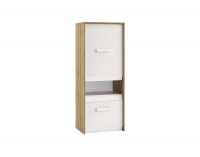 Komoda Best 16 - breza / biela linea