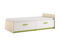 Detská posteľ s roštom Best 17 90 - breza / biela linea