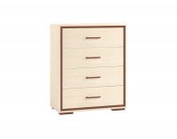 Komoda Bonti 9 - jaseň eko / ružová