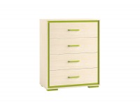 Komoda Bonti 9 - jaseň eko / ružová