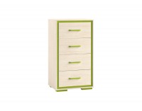 Komoda Bonti 10 - jaseň eko / ružová