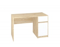 PC stolík Fjord F 14 - dub San Remo / biela linea