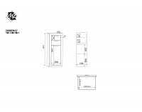 Komoda Modern 7 - dub San Remo