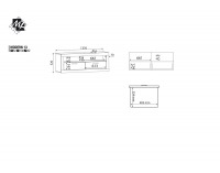 TV stolík Modern 13 - dub San Remo