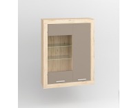 Vitrína na stenu Modern 14 - dub San Remo / grafit