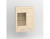 Vitrína na stenu Modern 14 - dub San Remo