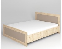 Posteľový rám Modern 16 160 - dub San Remo / grafit