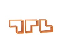 Polica Polka L-NEW - jelša