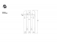 Vešiaková stena W 50-01 - jelša
