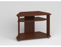 TV stolík na kolieskach Wolf - orech