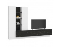 Obývacia stena Modeta - biela alpská / san sebastian