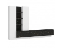 Obývacia stena Modeta - biela alpská / san sebastian