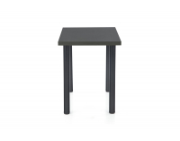 Jedálenský stôl Modex 2 90 - antracit / čierna
