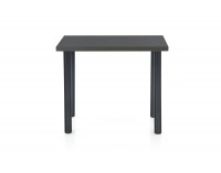 Jedálenský stôl Modex 2 90 - antracit / čierna