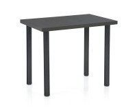 Jedálenský stôl Modex 2 90 - antracit / čierna