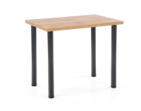 Jedálenský stôl Modex 2 90 - dub wotan / čierna