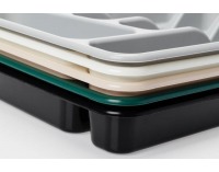 Plastový organizér do šuplíka Molly - zelená