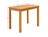 Jedálenský stôl Monan VI - jelša