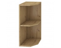 Dolná rohová kuchynská skrinka Monro 30 D ZAK BB - dub artisan