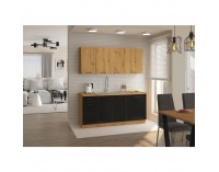 Dolná rohová kuchynská skrinka Monro 30 D ZAK BB - dub artisan