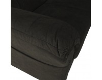 Rohová sedačka s rozkladom a úložným priestorom Morag L - hnedá