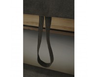 Rohová sedačka s rozkladom a úložným priestorom Morag L - hnedá