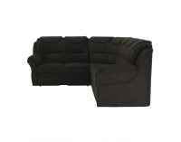 Rohová sedačka s rozkladom a úložným priestorom Morag L - hnedá