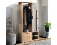 Predsieň so zrkadlom Muna - dub artisan