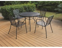 Záhradný set Espresso 1+4 - sivá