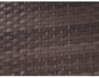 Záhradný nábytok z umelého ratanu Grandissimo - tmavosivá / sivá