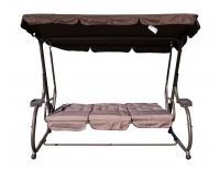 Záhradná hojdačka Ines - hnedá