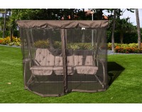 Záhradná hojdačka Ines - hnedá