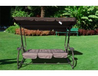 Záhradná hojdačka Ines - hnedá