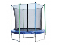 Trampolína Jumper 244 cm - čierna / modrá
