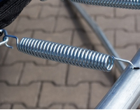 Trampolína Jumper 244 cm - čierna / modrá