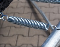 Trampolína Jumper 253 cm - čierna / modrá