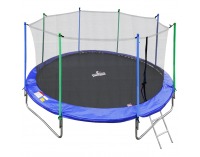 Trampolína Jumper 366 cm - čierna / modrá