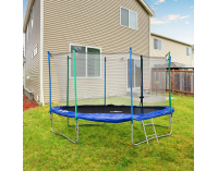 Trampolína Jumper 427 cm - čierna / modrá