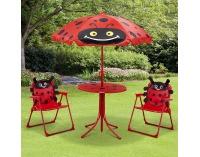 Detský záhradný set Ladybird - červená