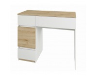 Toaletný stolík Leksand D-T - dub wellington / biela